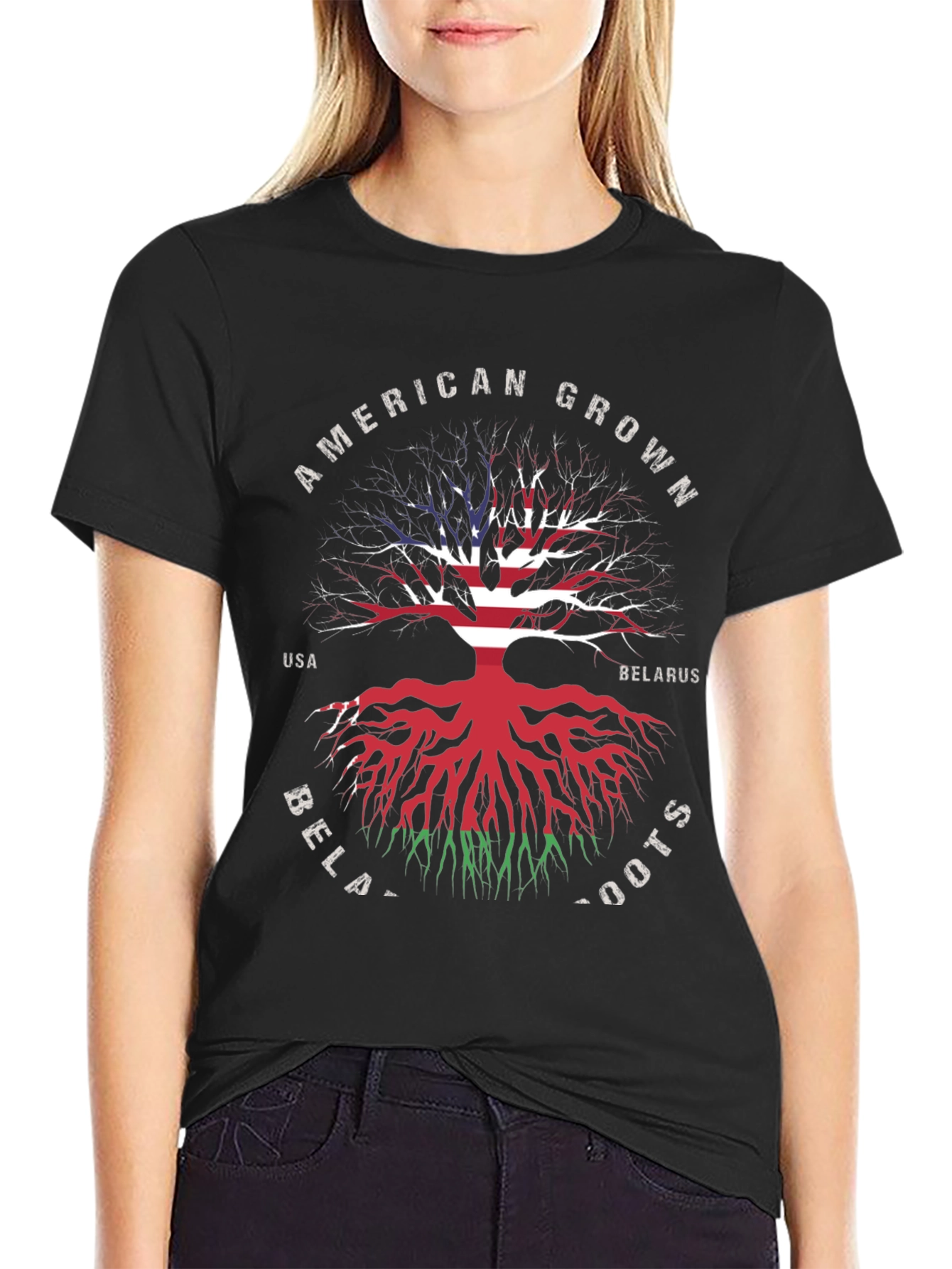 American Grown Belarus Roots T-Shirt