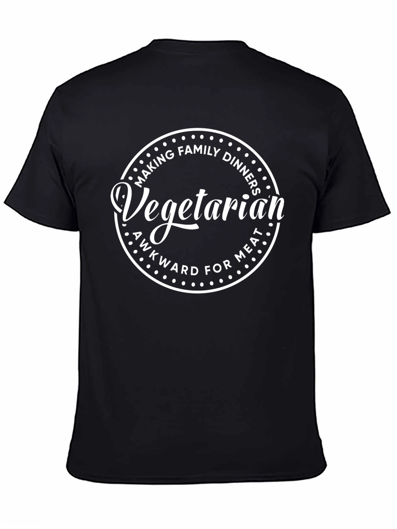 Vegetarian Awkward for Meat Family Dinner Tee