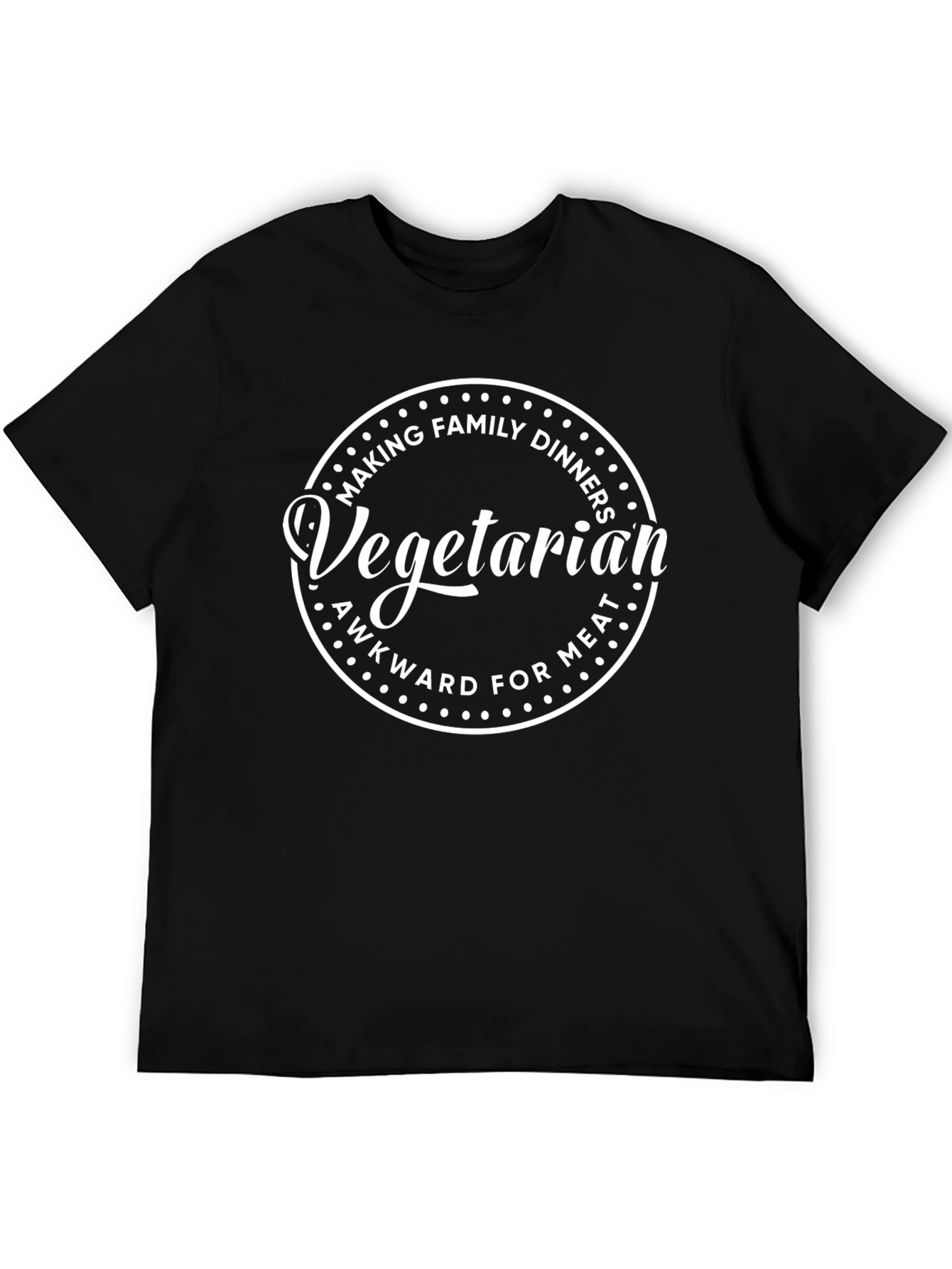 Vegetarian Awkward for Meat Family Dinner Tee