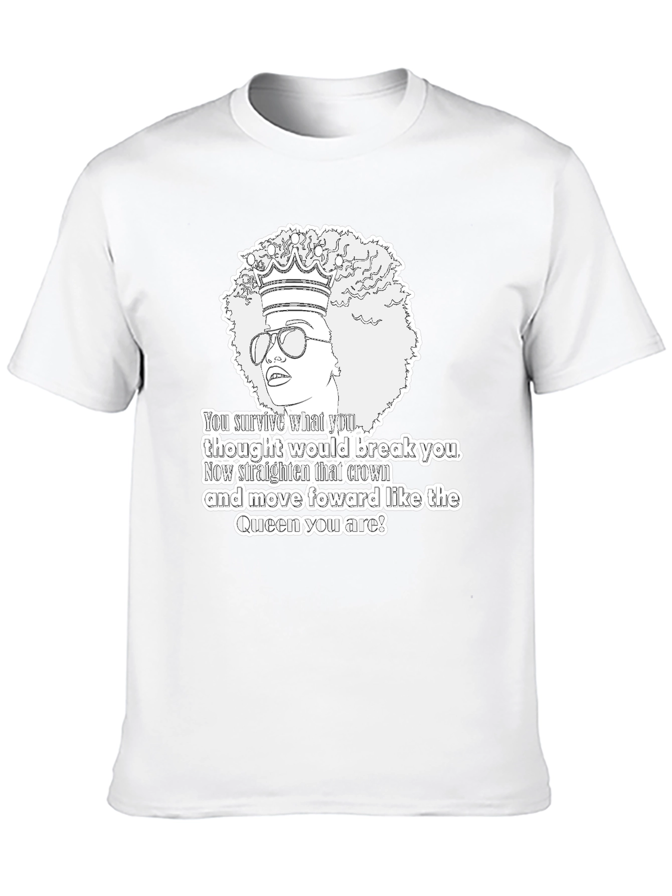 Queen Empowerment Graphic T-Shirt