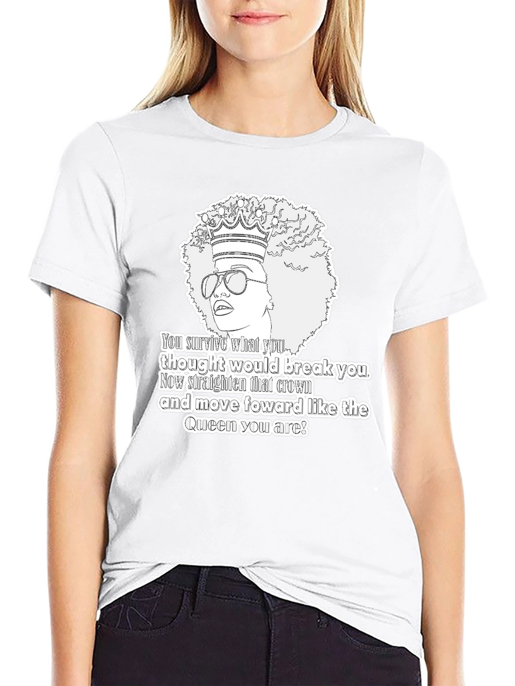Queen Empowerment Graphic T-Shirt