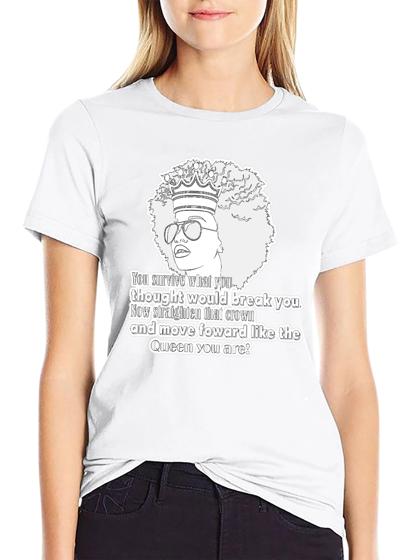 Queen Empowerment Graphic T-Shirt