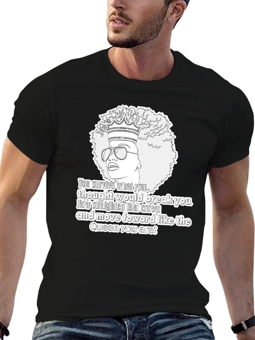 Queen Empowerment Graphic T-Shirt
