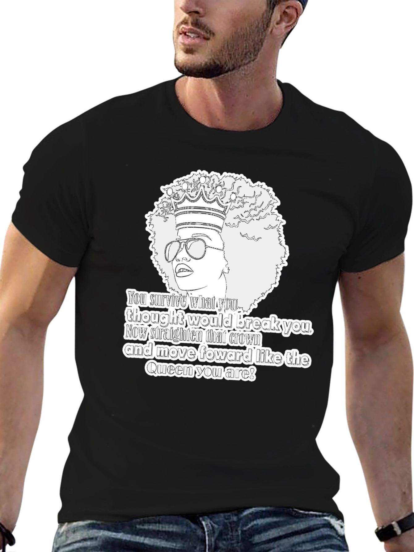 Queen Empowerment Graphic T-Shirt
