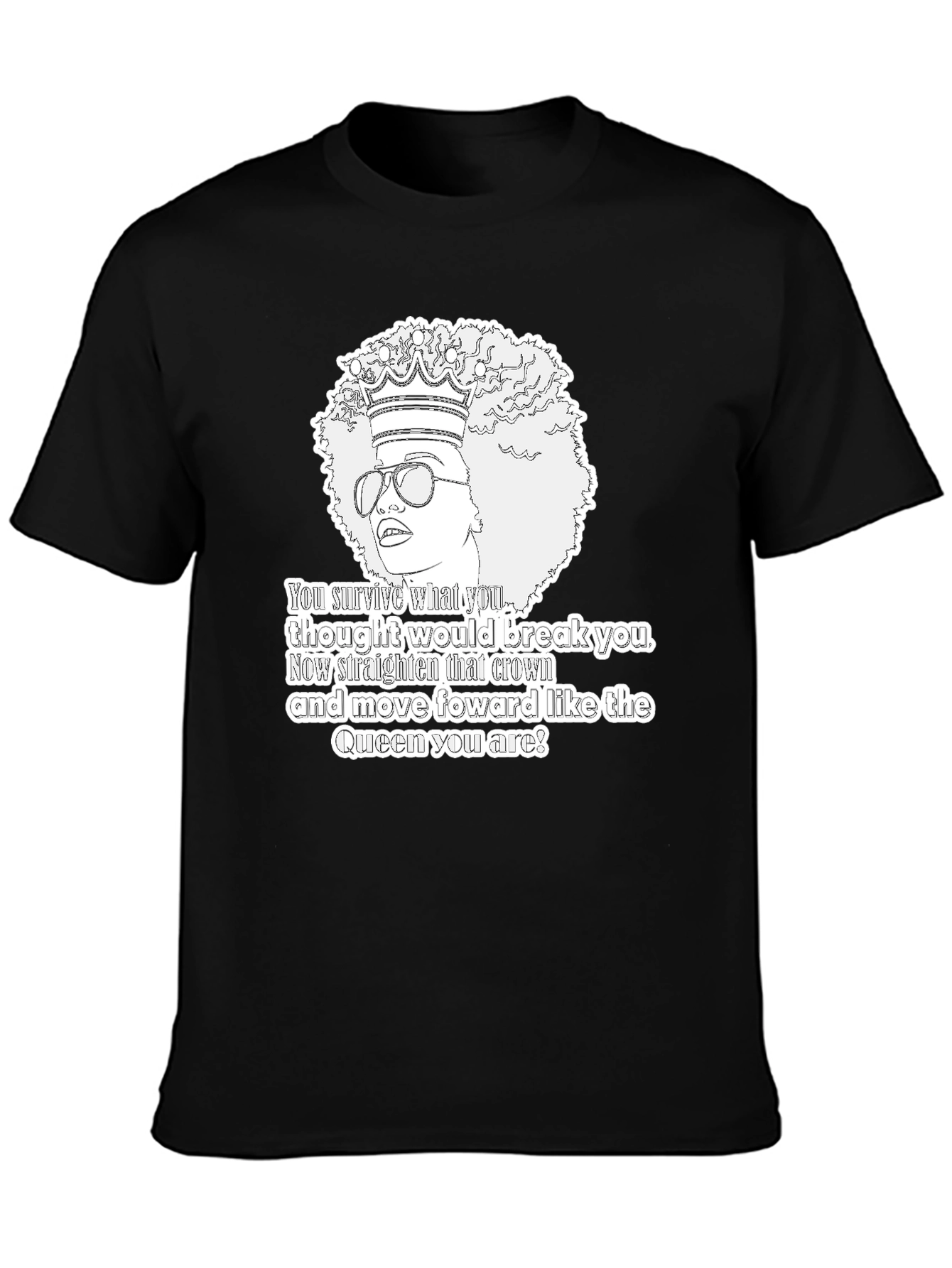 Queen Empowerment Graphic T-Shirt