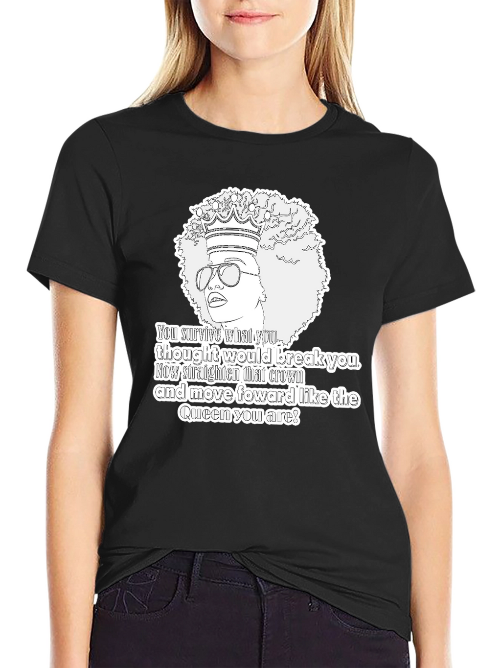 Queen Empowerment Graphic T-Shirt