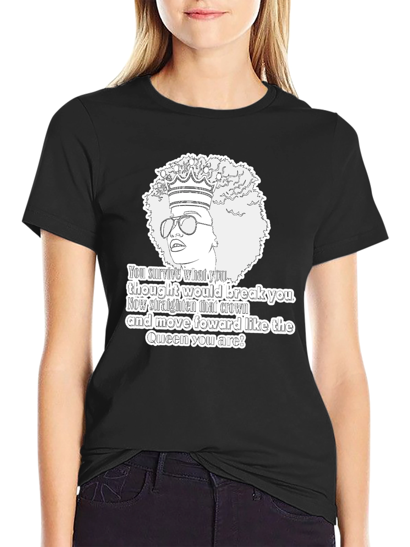 Queen Empowerment Graphic T-Shirt