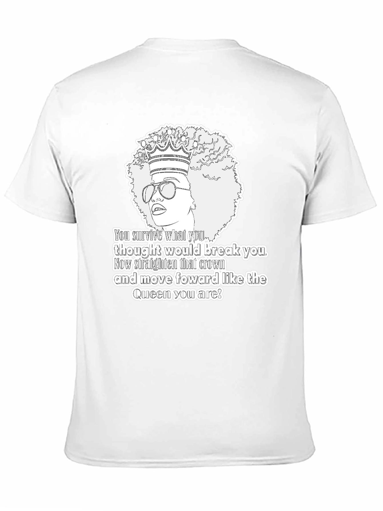 Queen Empowerment Graphic T-Shirt