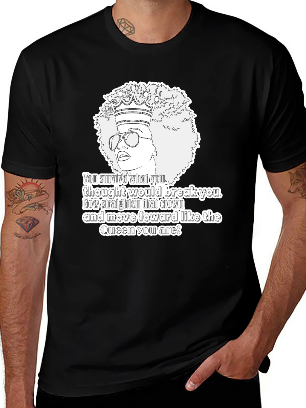 Queen Empowerment Graphic T-Shirt