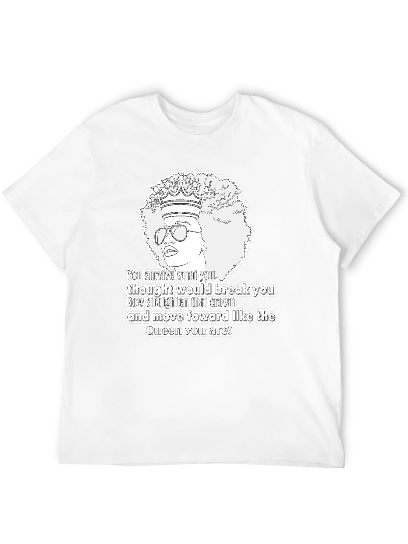 Queen Empowerment Graphic T-Shirt