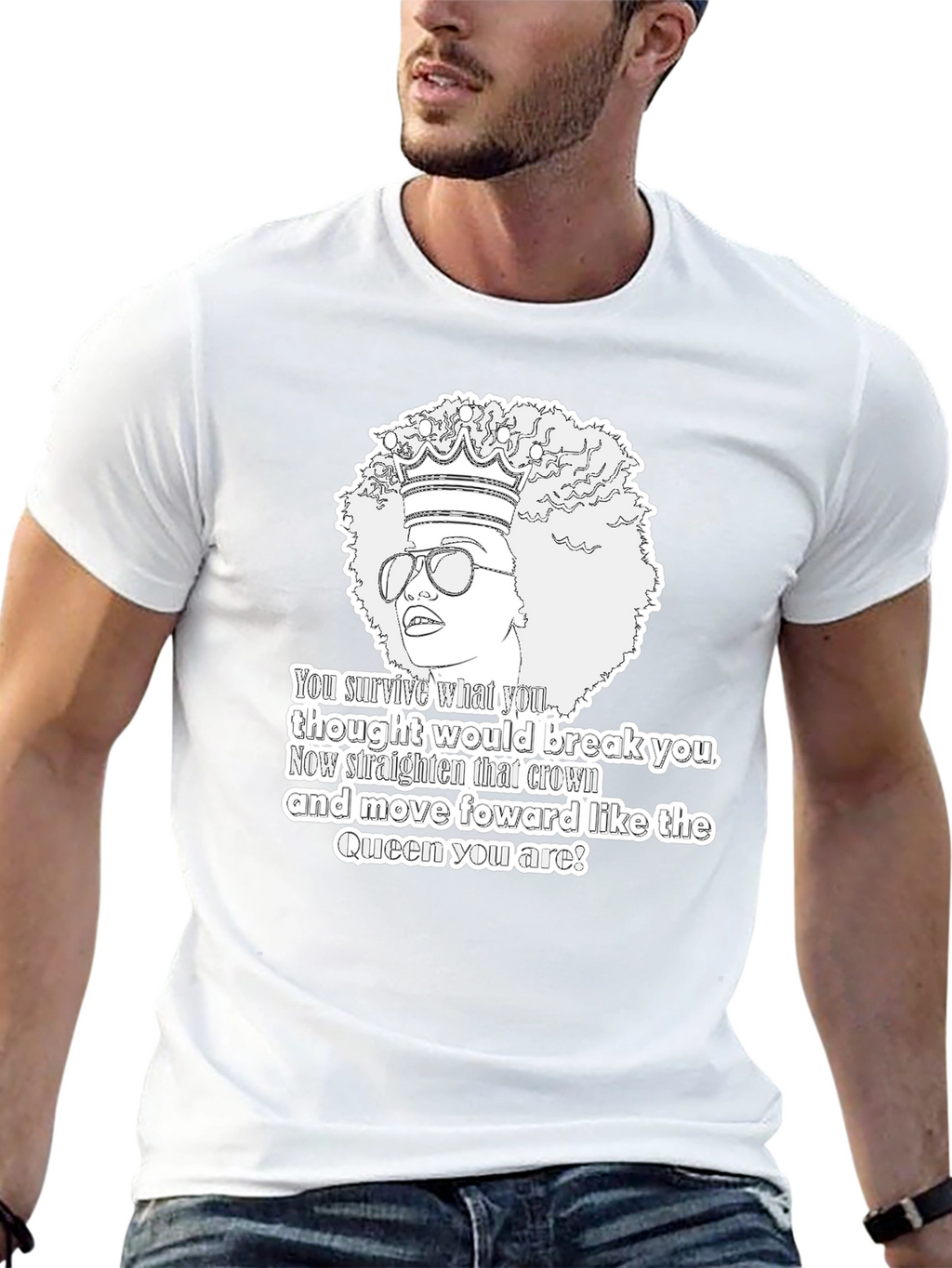 Queen Empowerment Graphic T-Shirt