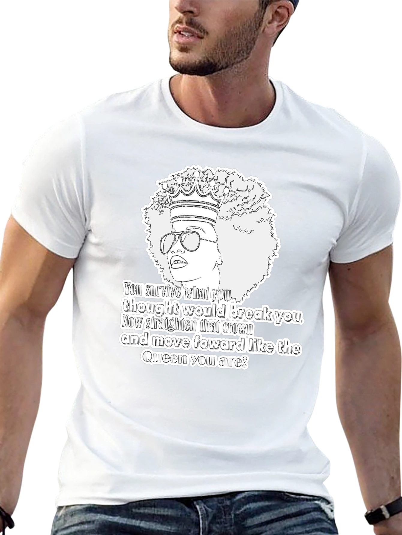 Queen Empowerment Graphic T-Shirt