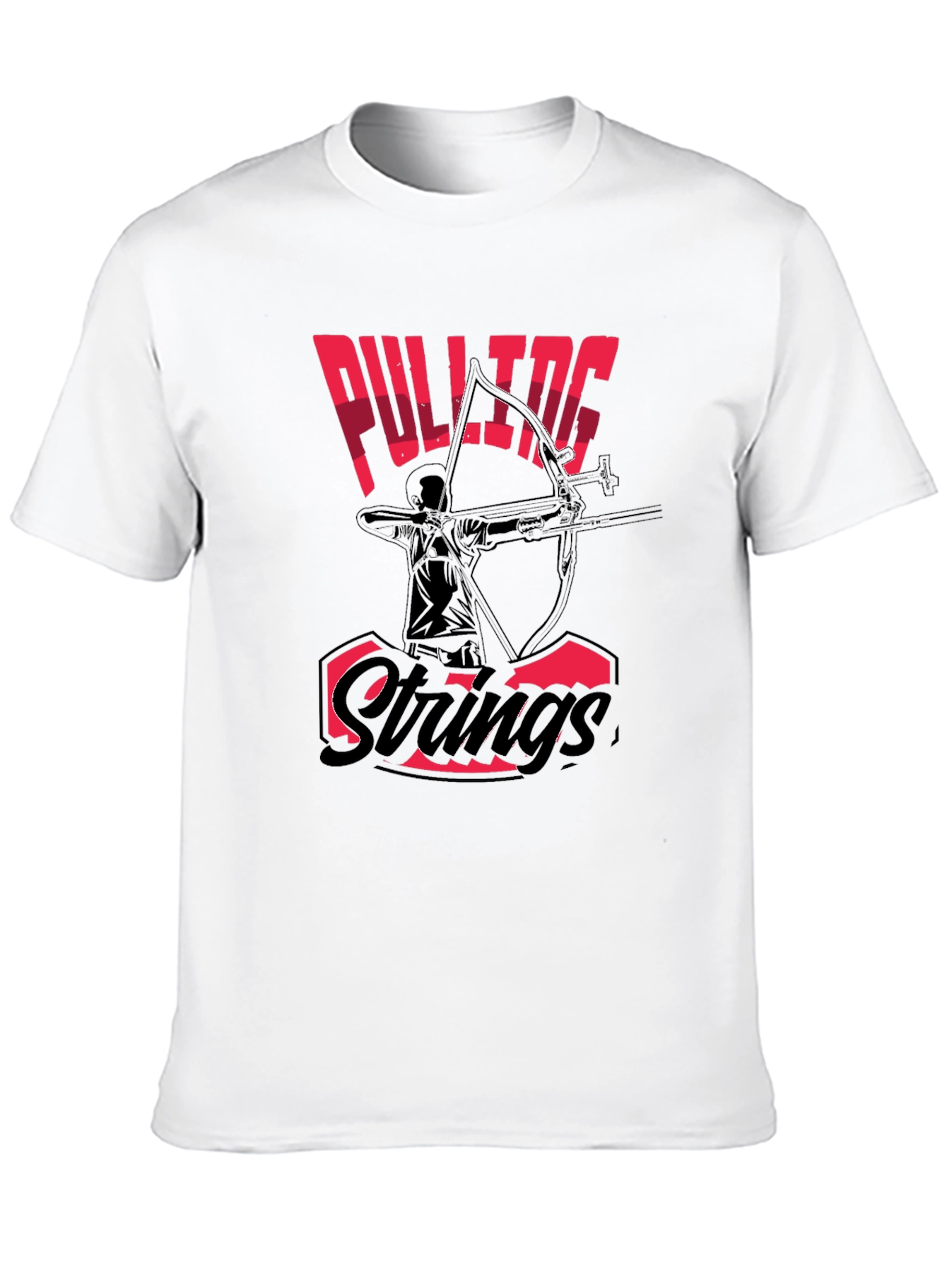 Pulling Strings Archery Graphic T-Shirt