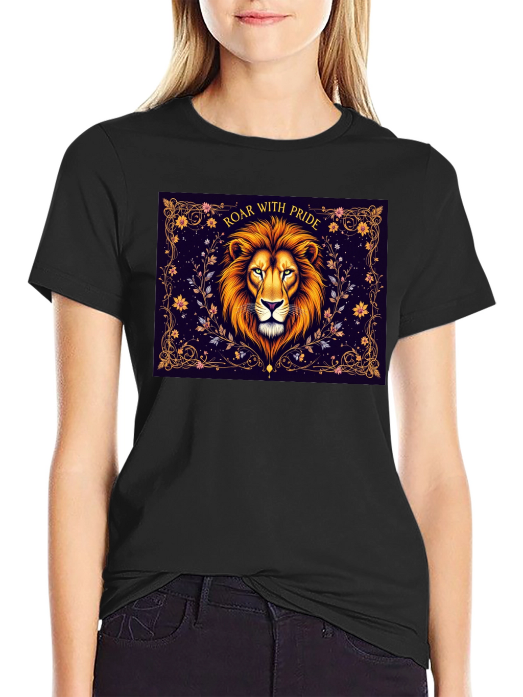 Roar With Pride Lion Graphic Tee