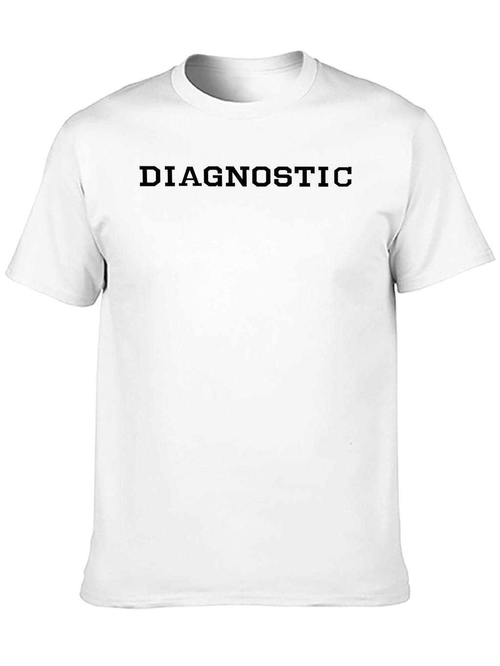 Diagnostic Black T-Shirt Casual Wear