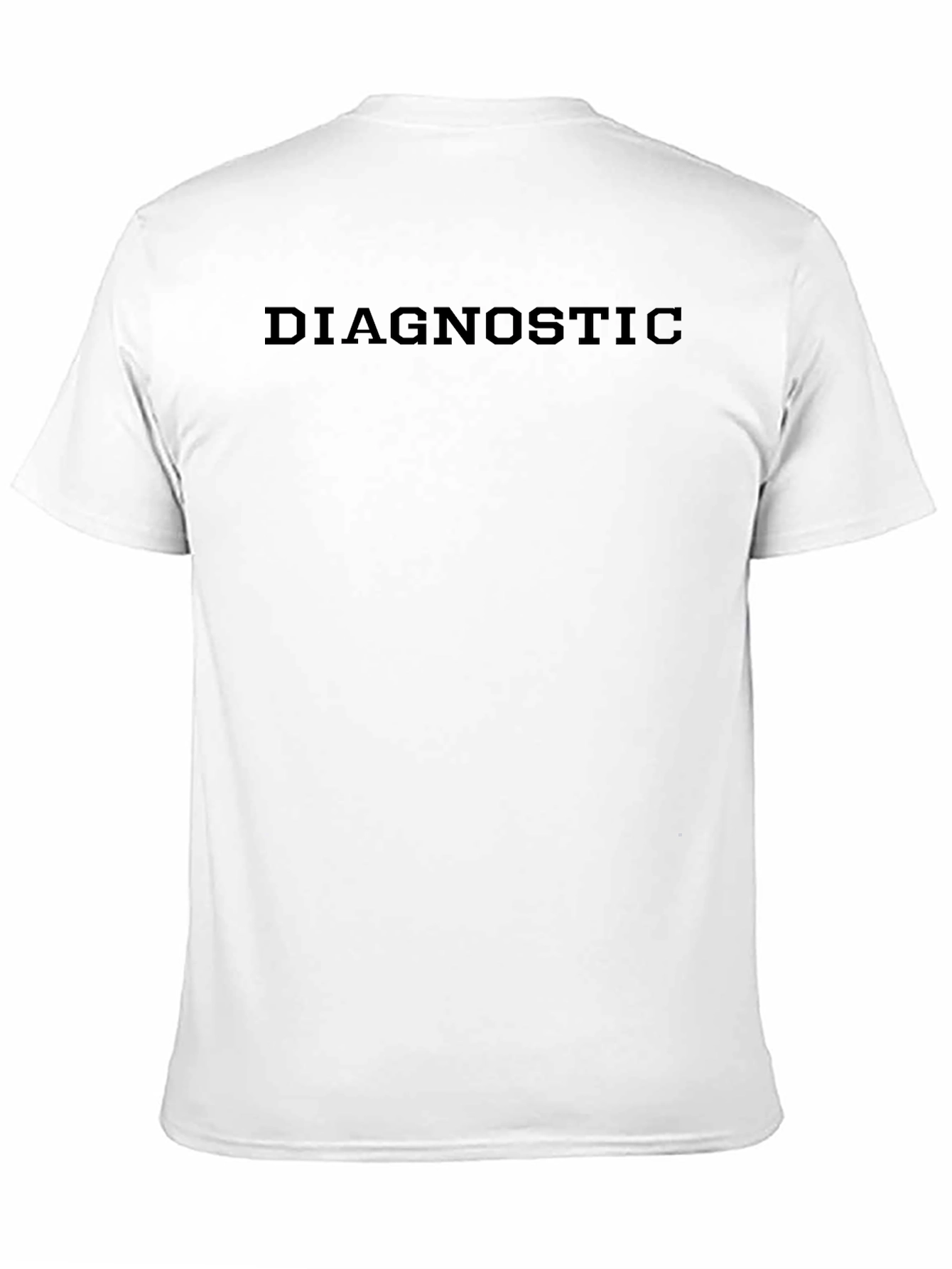 Diagnostic Black T-Shirt Casual Wear