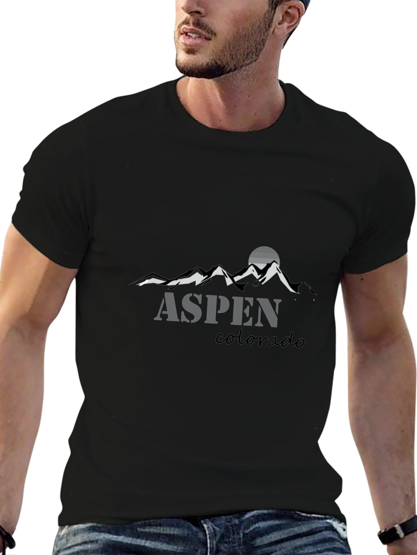 Aspen Colorado Graphic Tee - Mountain Design T-Shirt