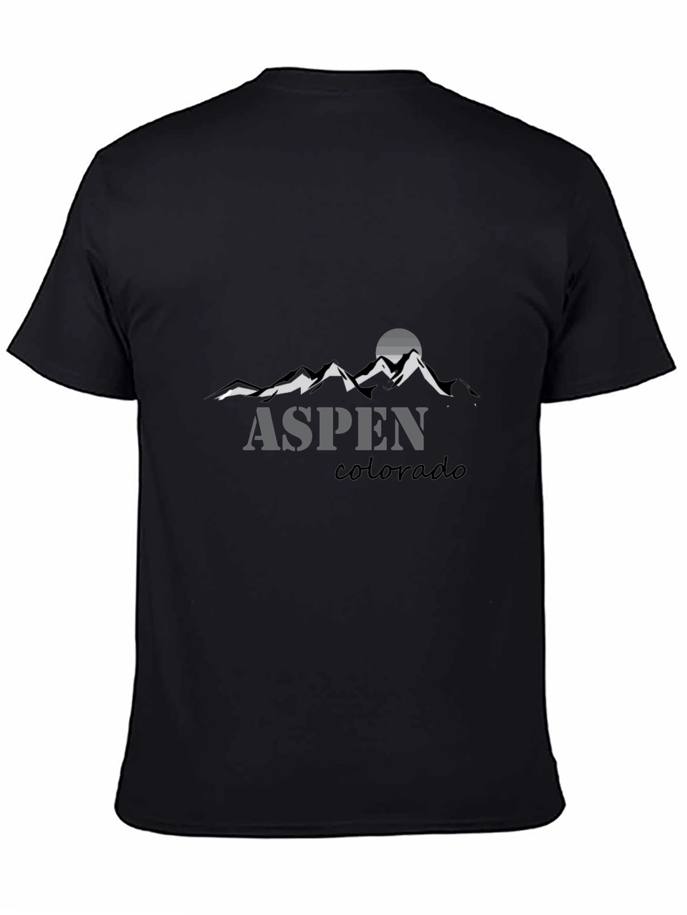 Aspen Colorado Graphic Tee - Mountain Design T-Shirt