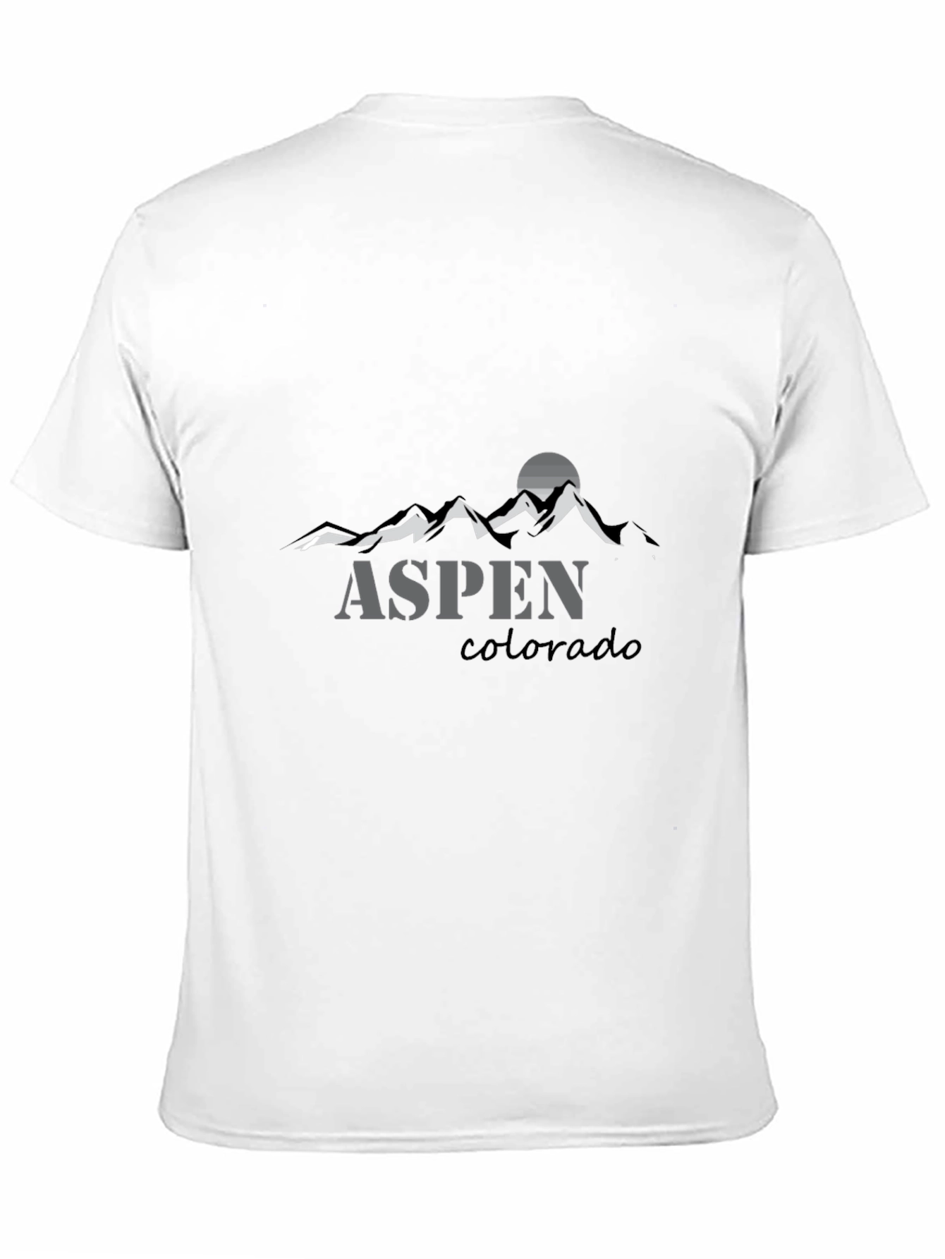 Aspen Colorado Graphic Tee - Mountain Design T-Shirt