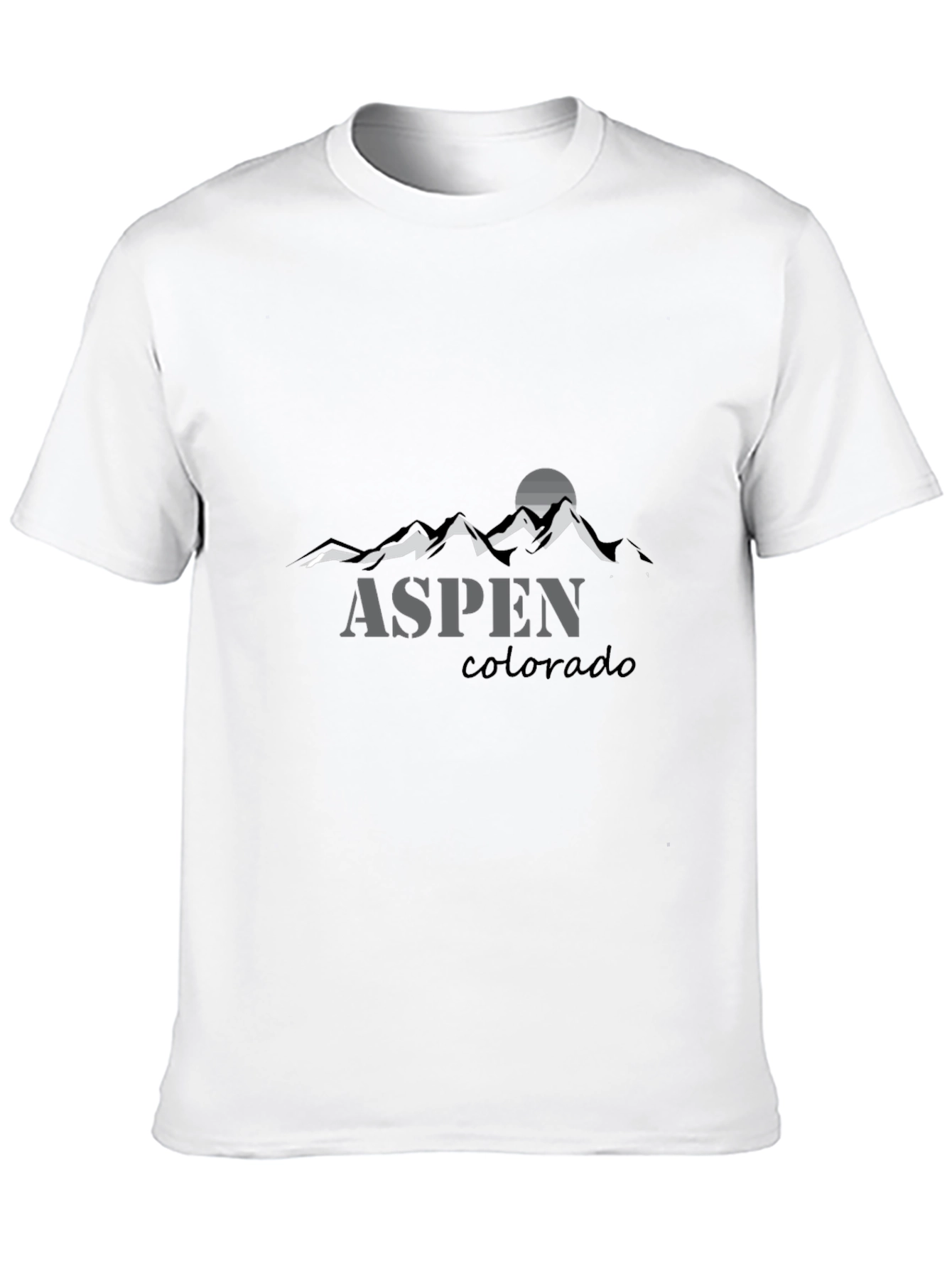 Aspen Colorado Graphic Tee - Mountain Design T-Shirt