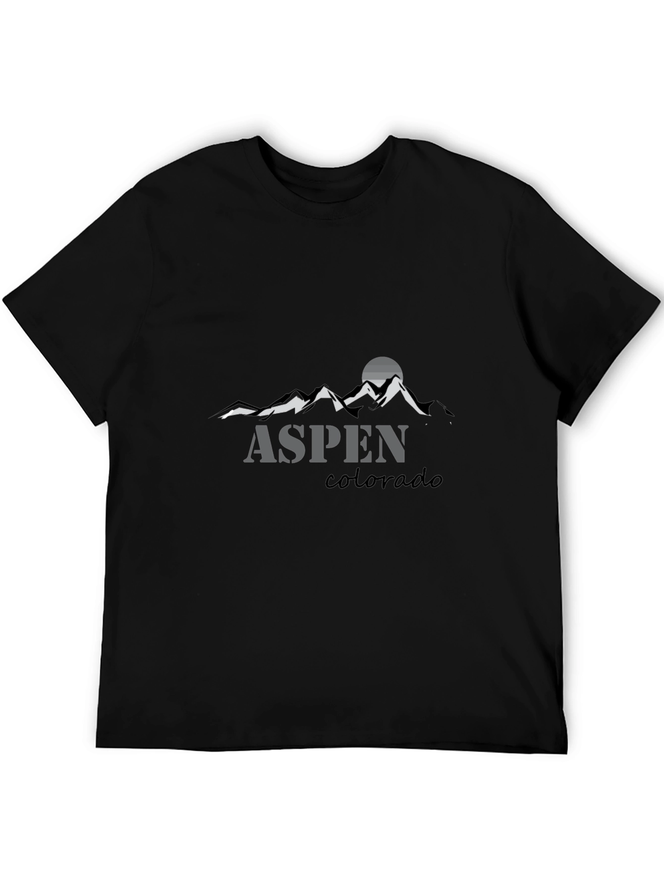 Aspen Colorado Graphic Tee - Mountain Design T-Shirt