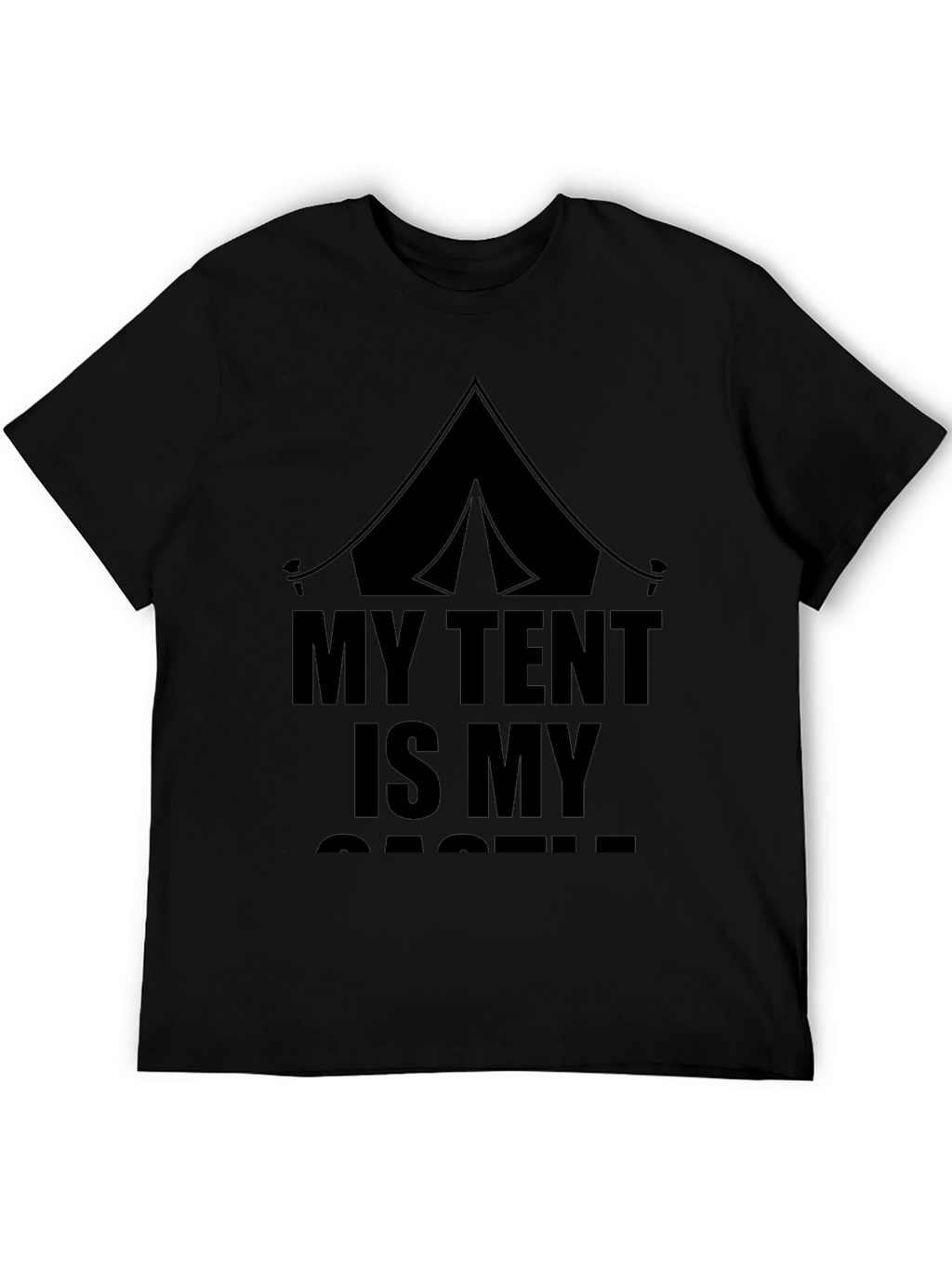 My Tent Is My Castle Graphic T-Shirt