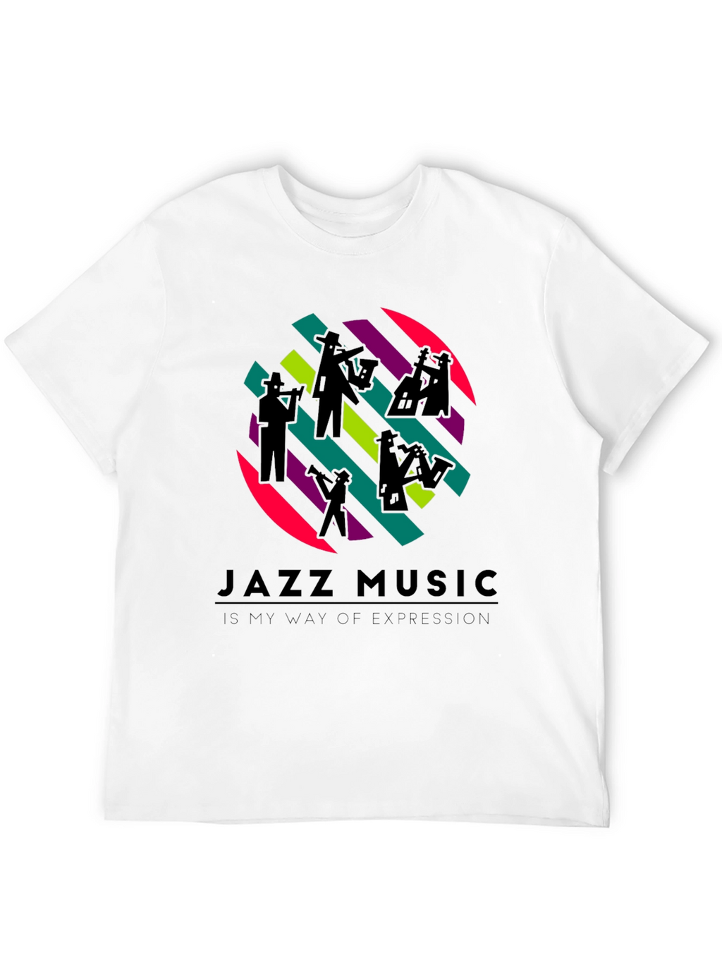 Jazz Music Expression T-Shirt