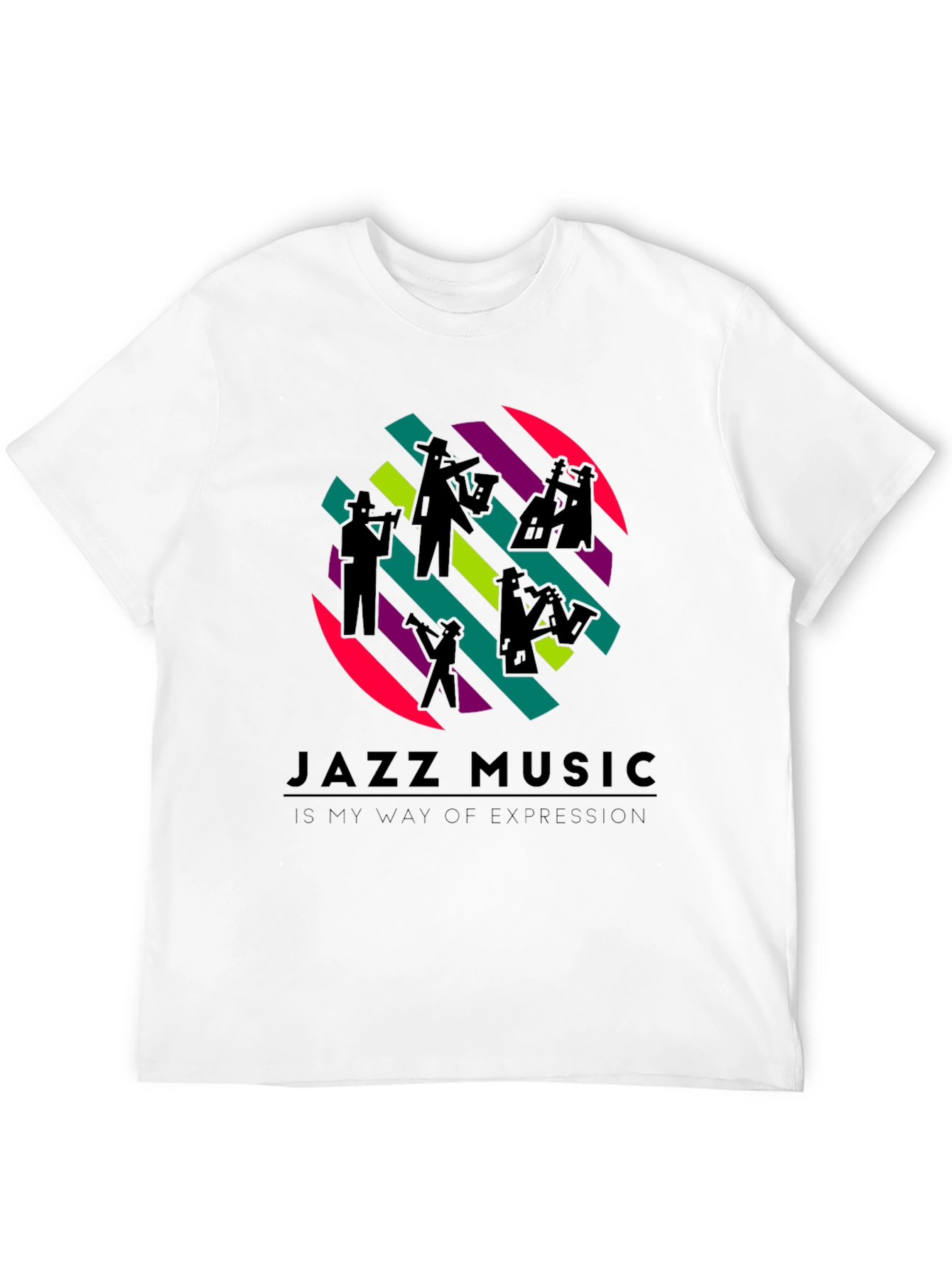 Jazz Music Expression T-Shirt