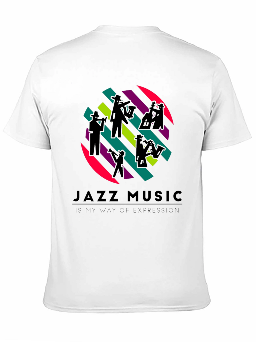 Jazz Music Expression T-Shirt