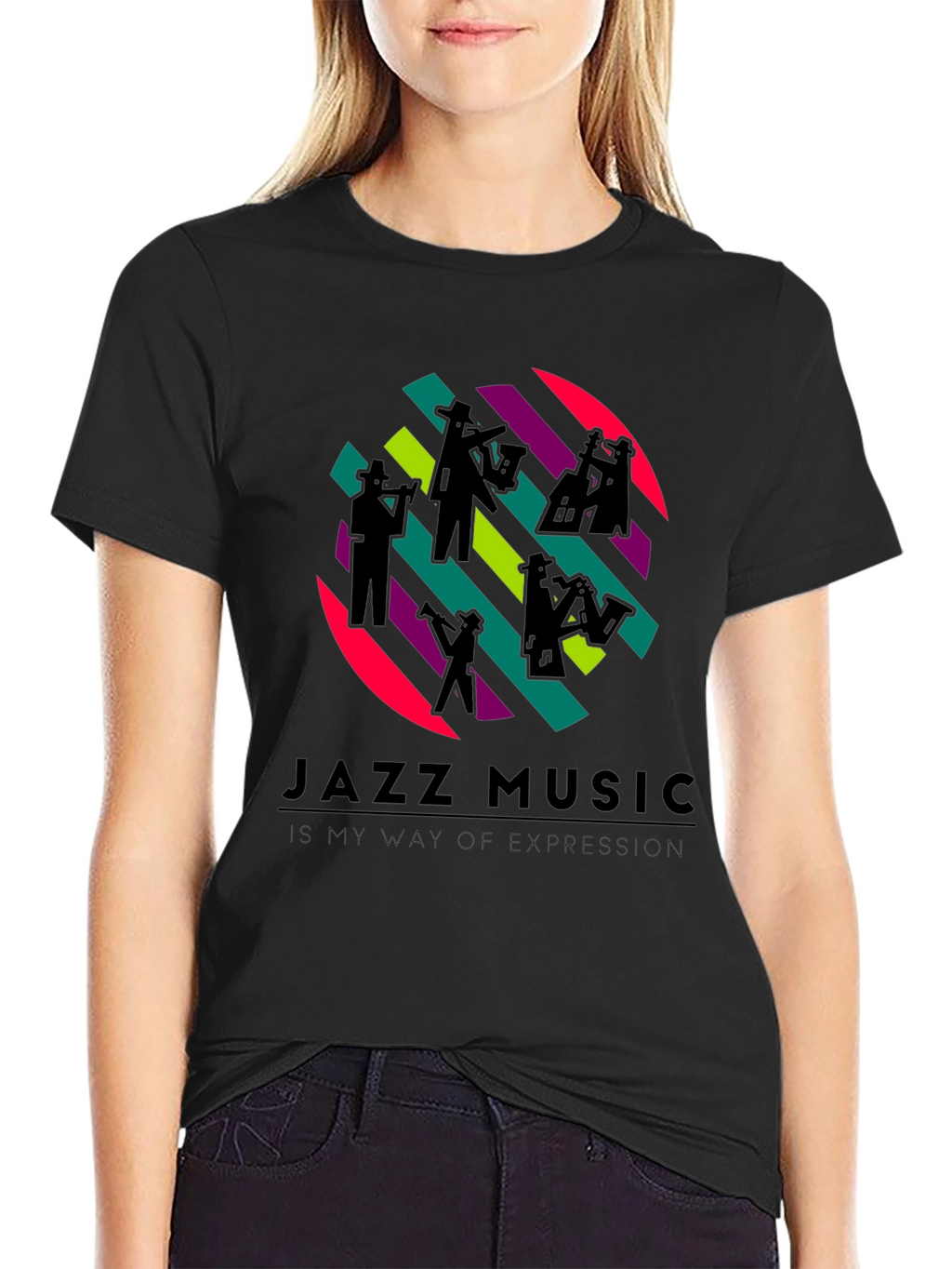 Jazz Music Expression T-Shirt