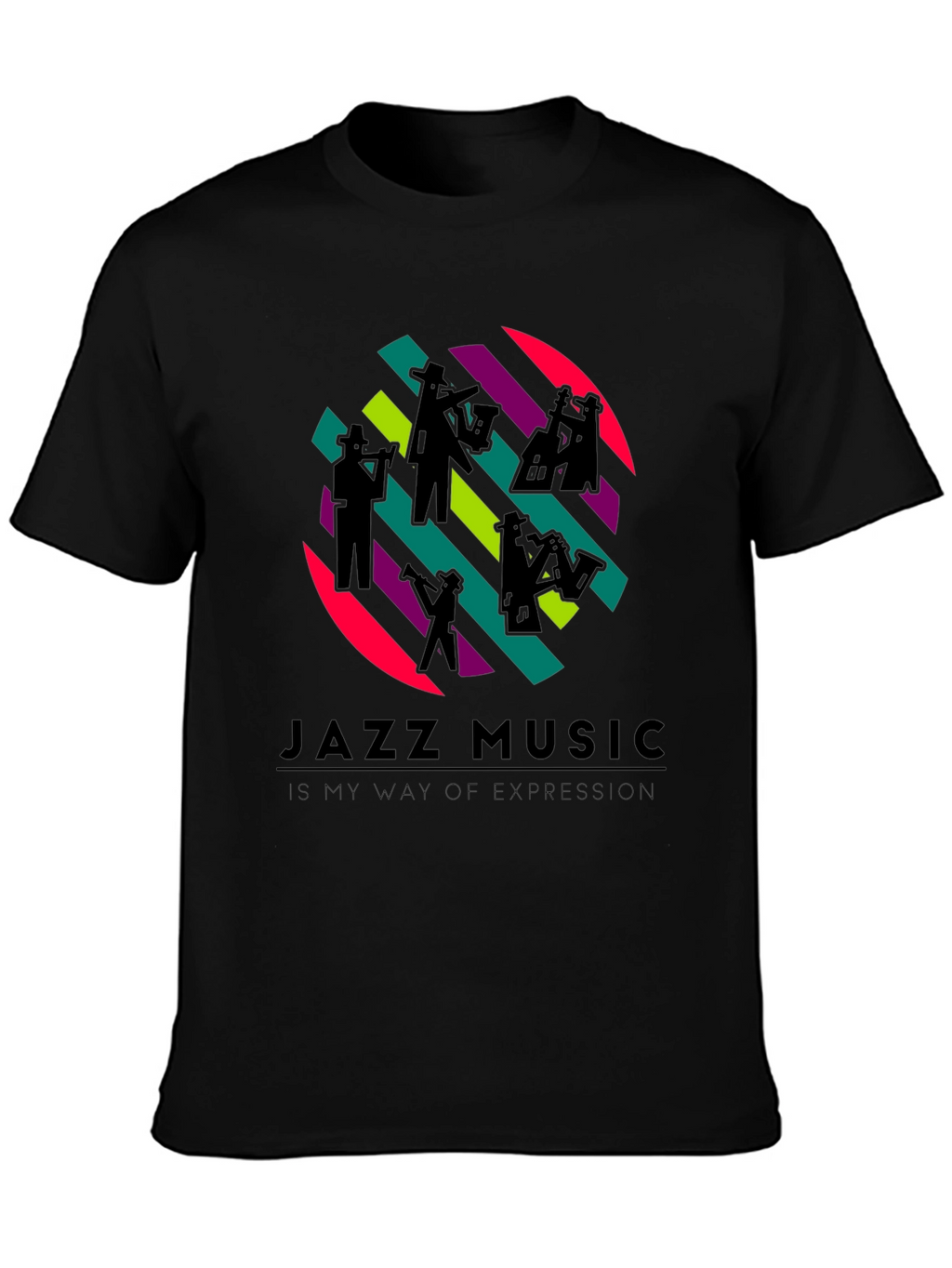 Jazz Music Expression T-Shirt