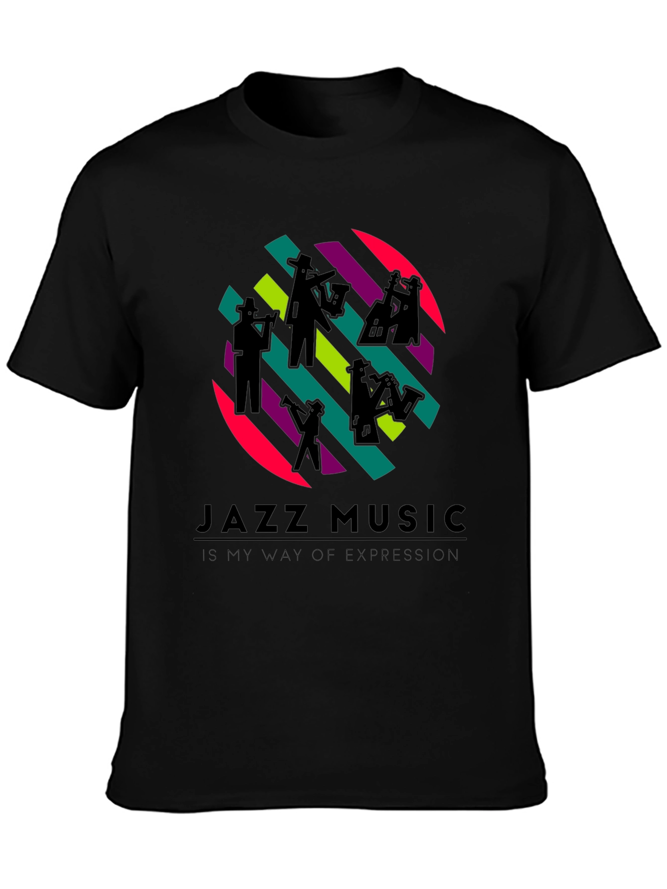 Jazz Music Expression T-Shirt