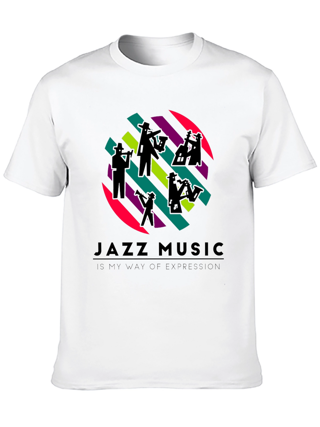 Jazz Music Expression T-Shirt