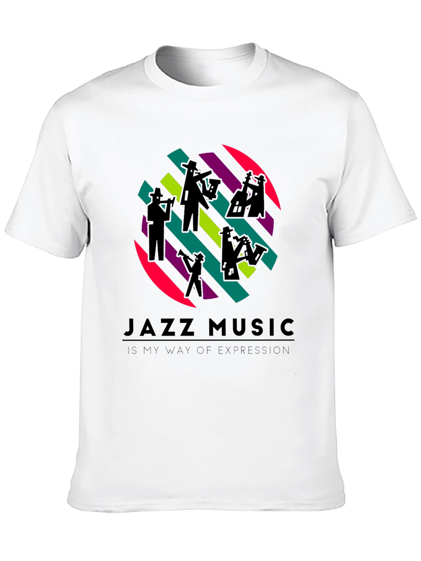 Jazz Music Expression T-Shirt