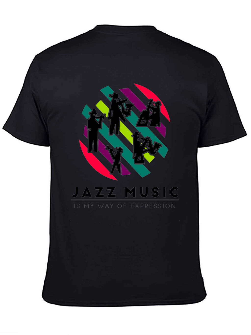 Jazz Music Expression T-Shirt