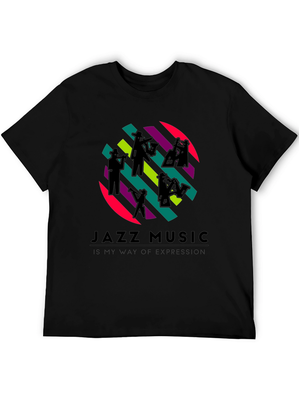 Jazz Music Expression T-Shirt