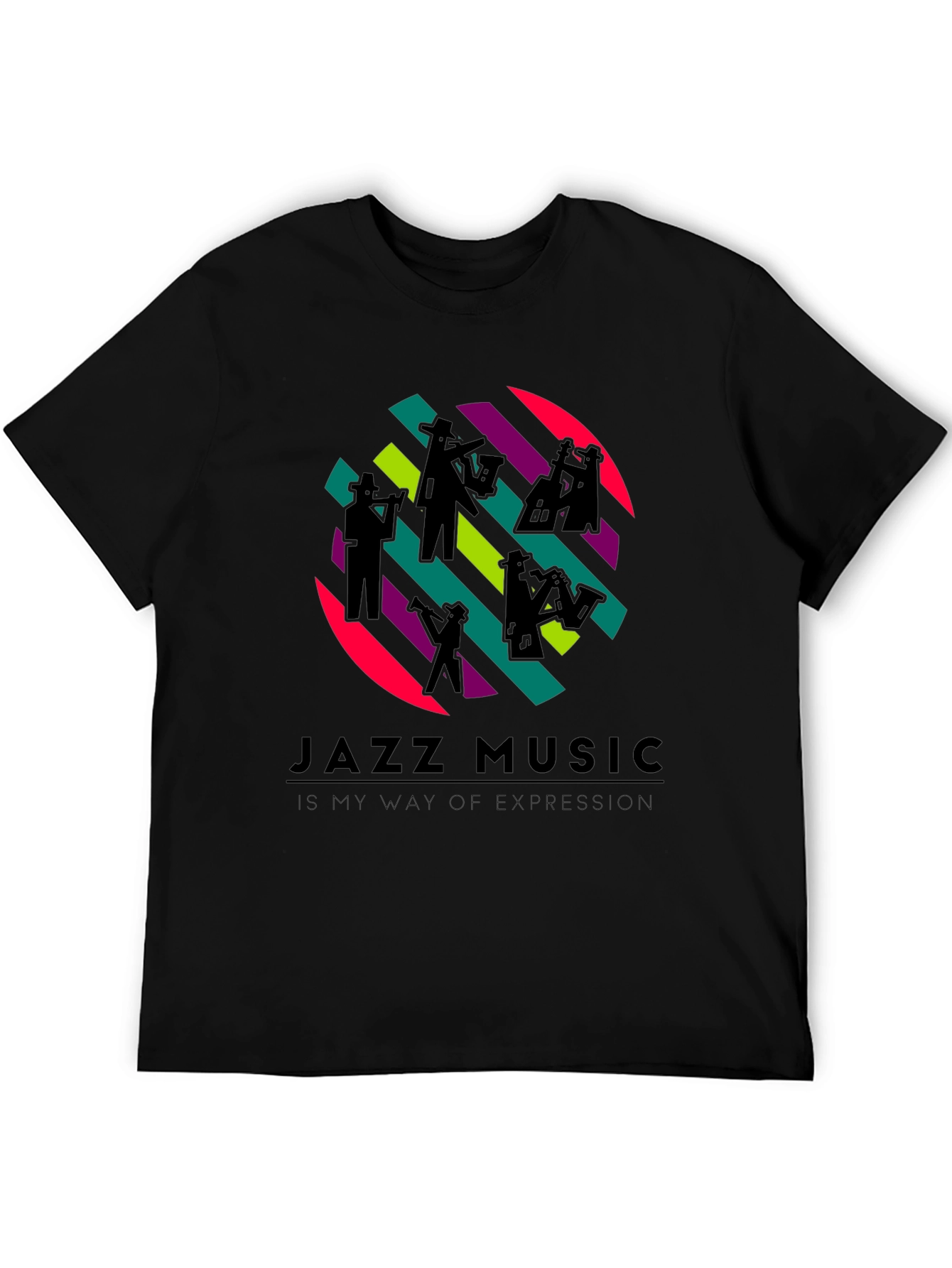 Jazz Music Expression T-Shirt