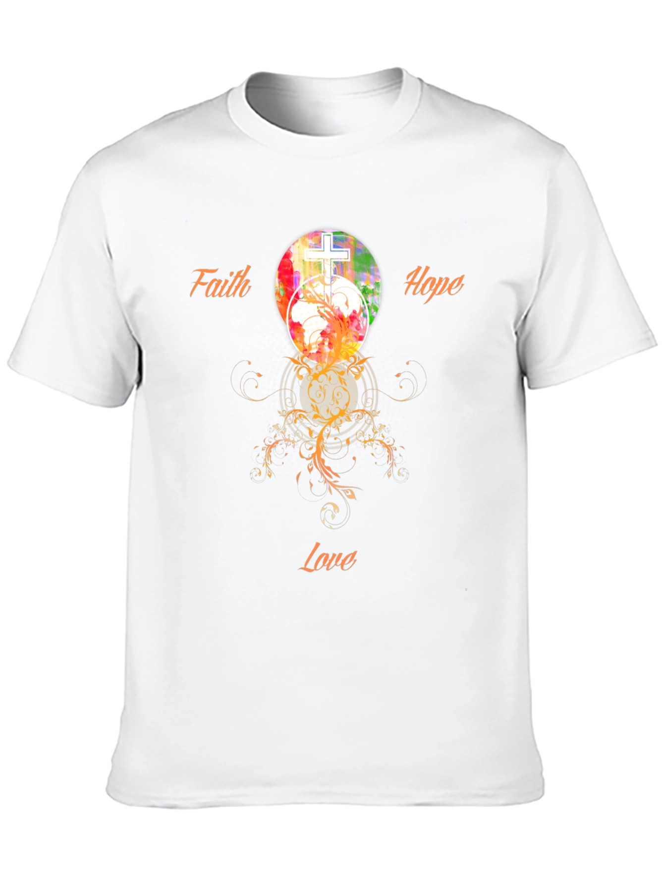 Faith Hope Love Graphic T-Shirt