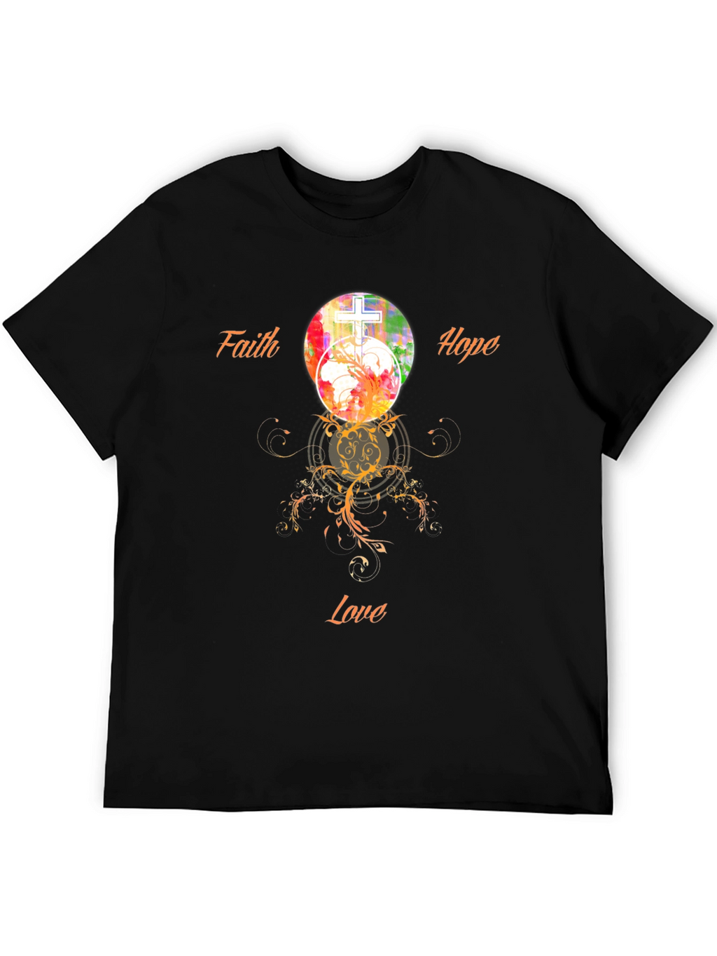 Faith Hope Love Graphic T-Shirt