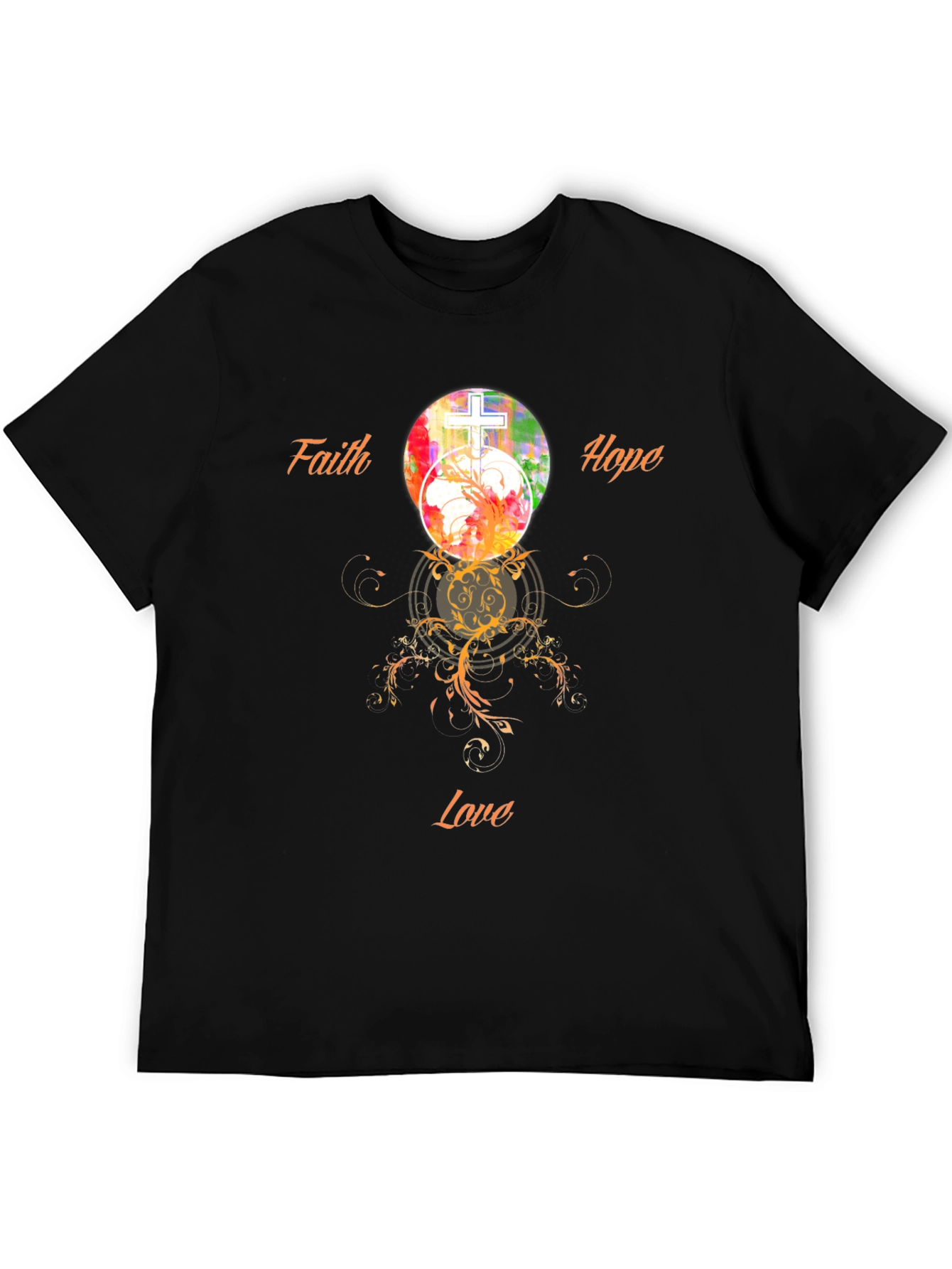 Faith Hope Love Graphic T-Shirt