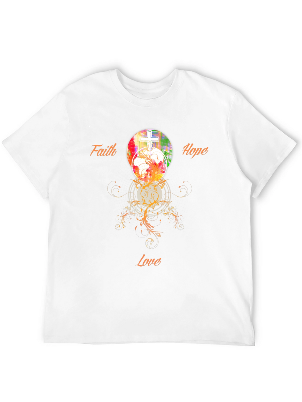 Faith Hope Love Graphic T-Shirt