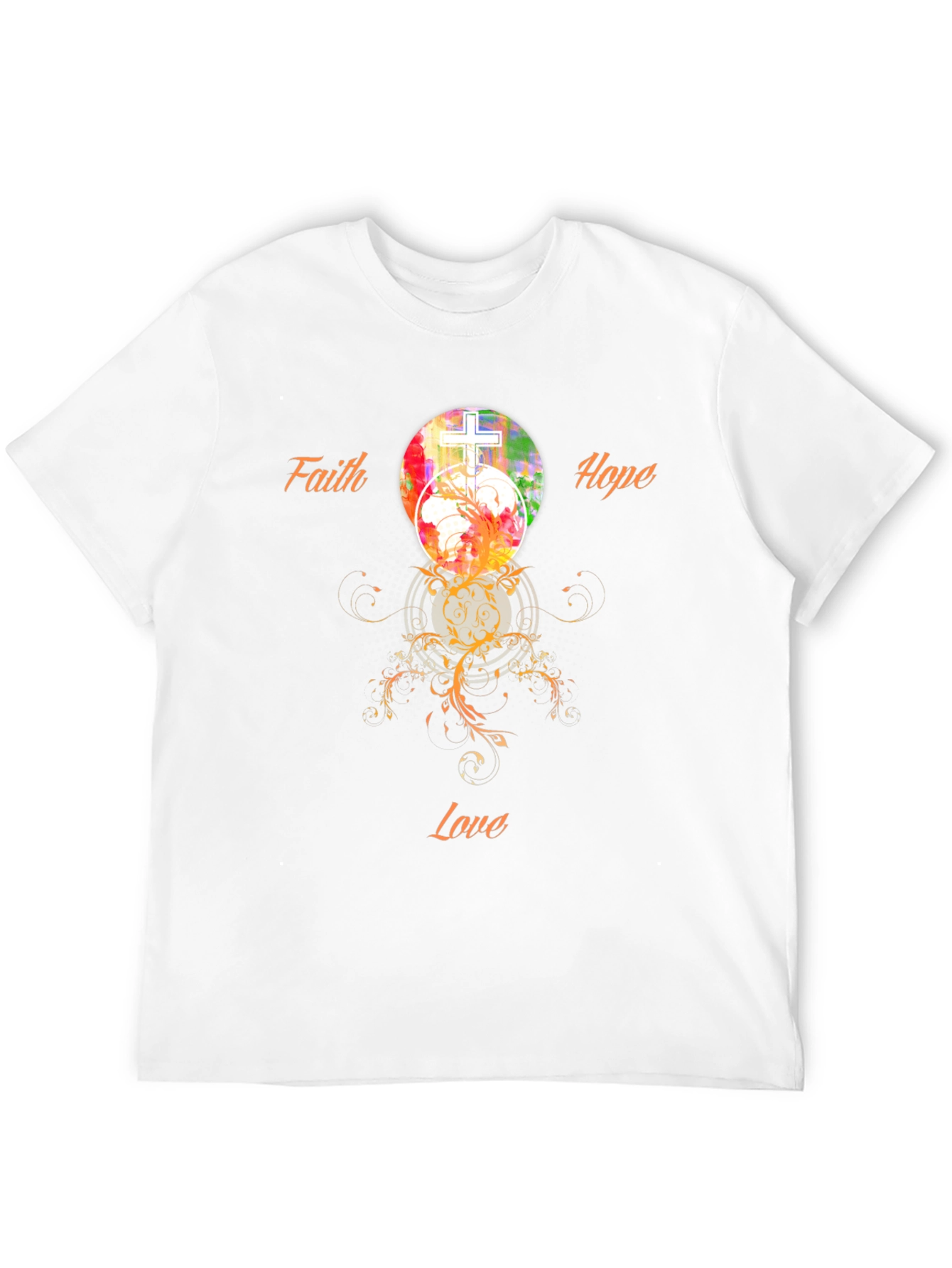 Faith Hope Love Graphic T-Shirt