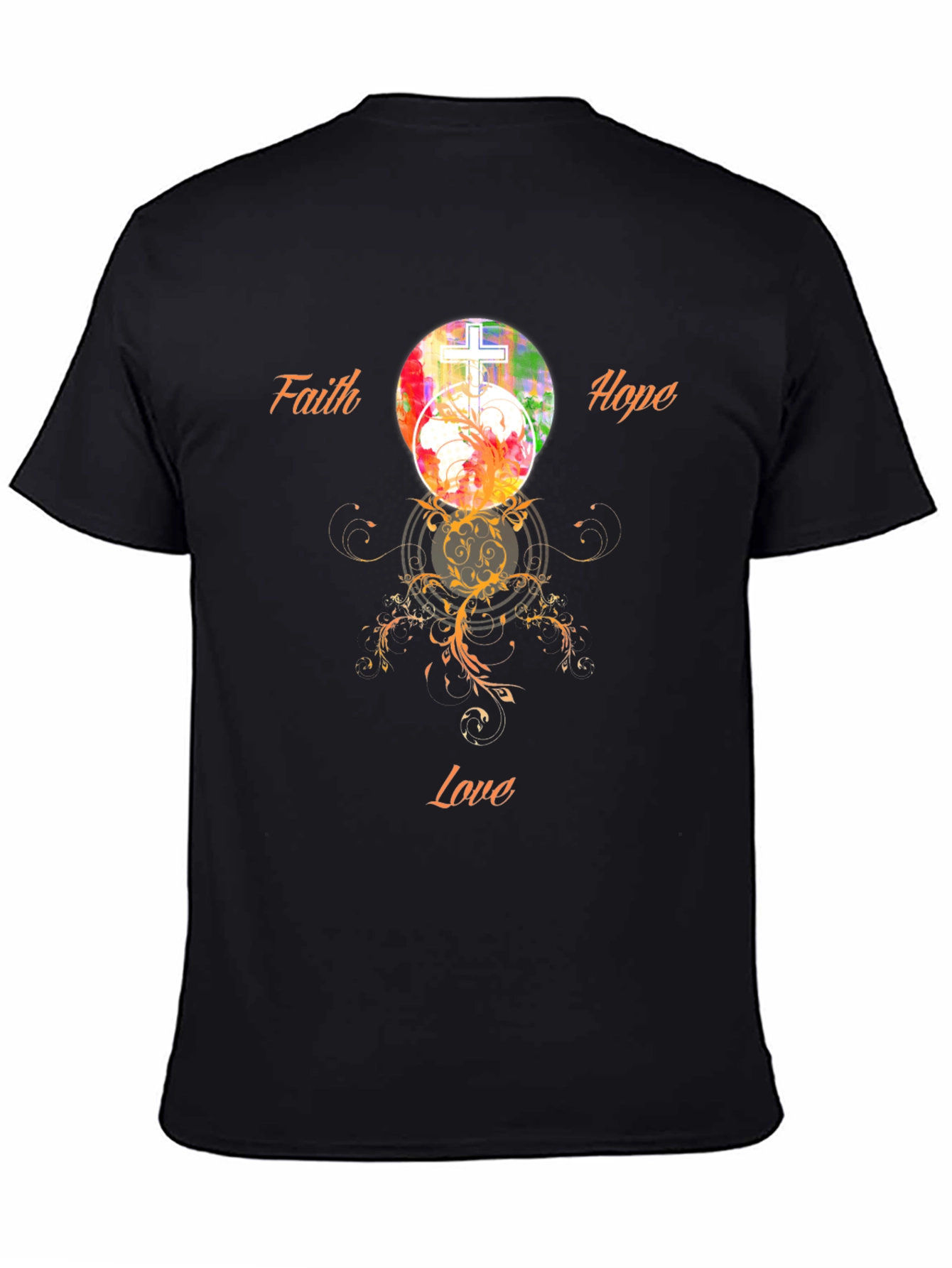 Faith Hope Love Graphic T-Shirt