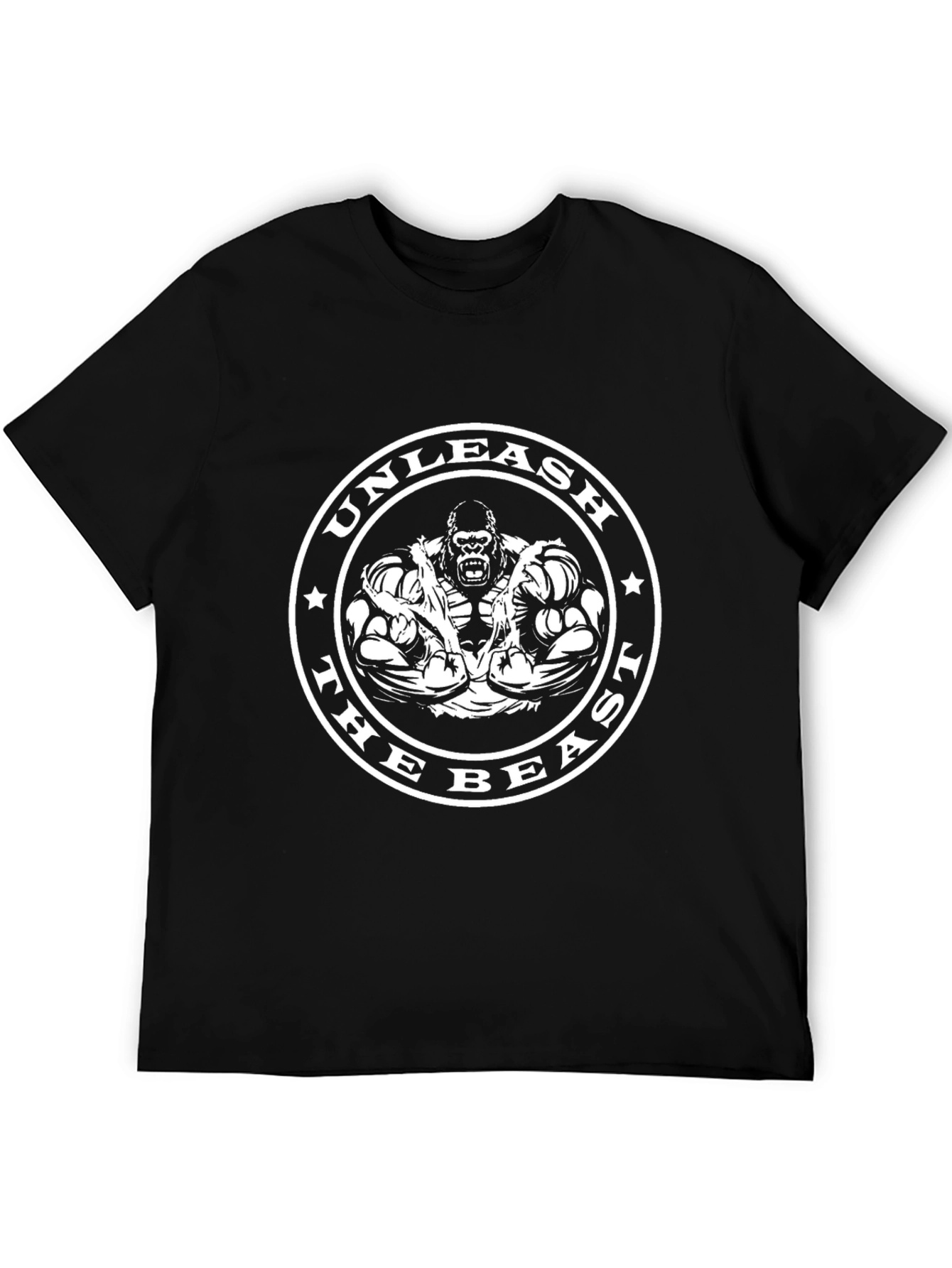Unleash The Beast Graphic T-Shirt - Gorilla Gym Design
