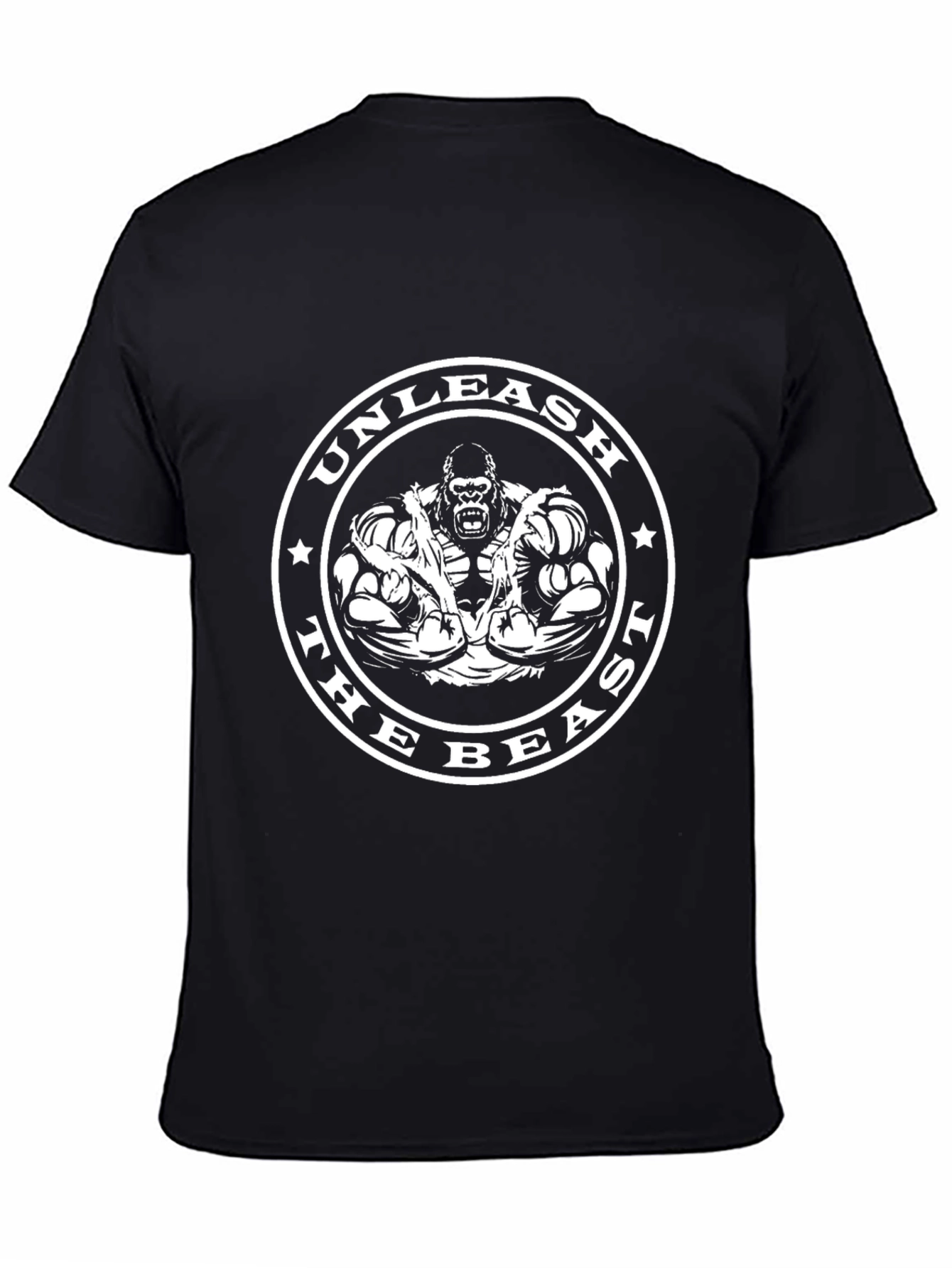 Unleash The Beast Graphic T-Shirt - Gorilla Gym Design