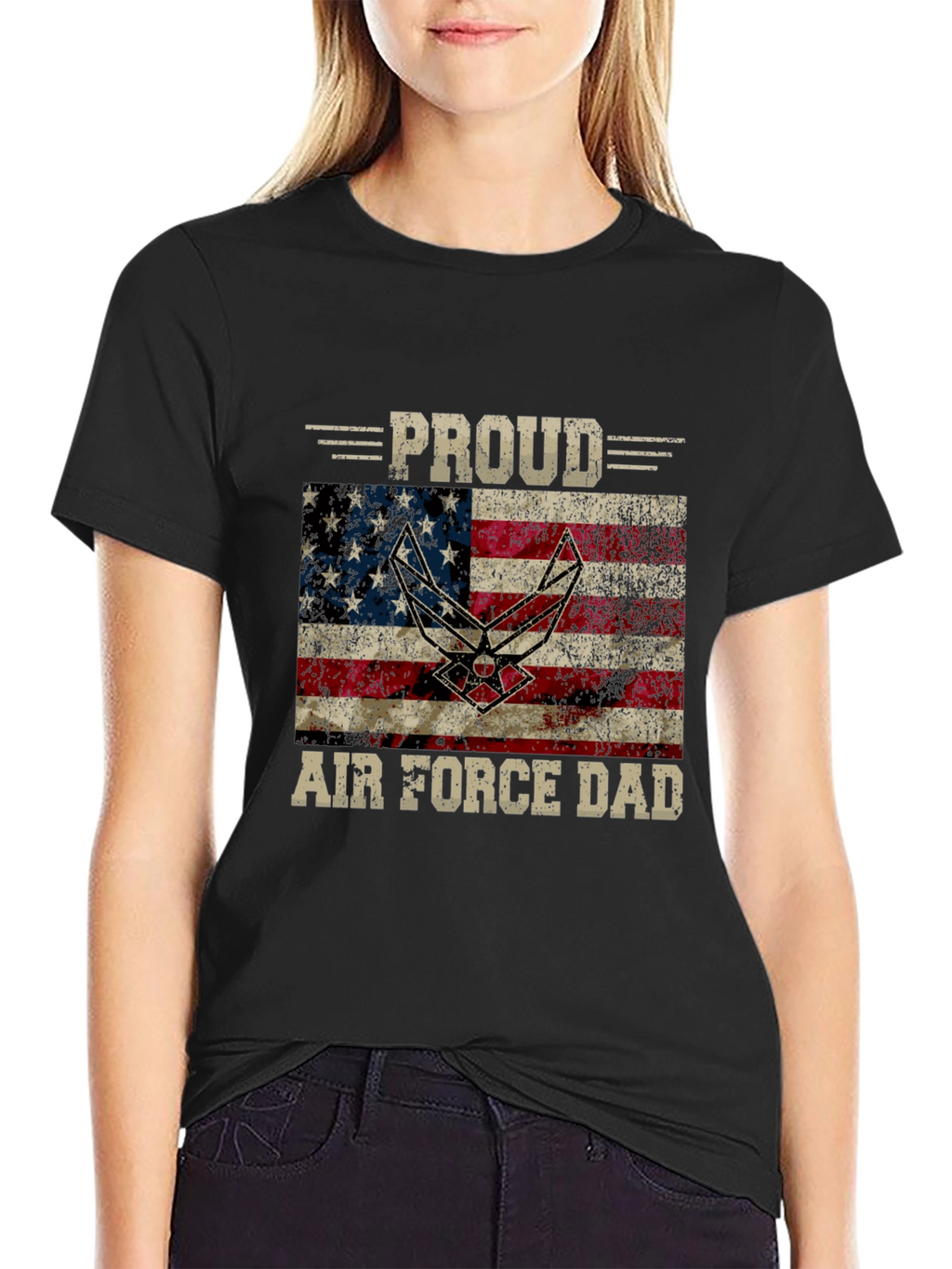 Proud Air Force Dad T-Shirt