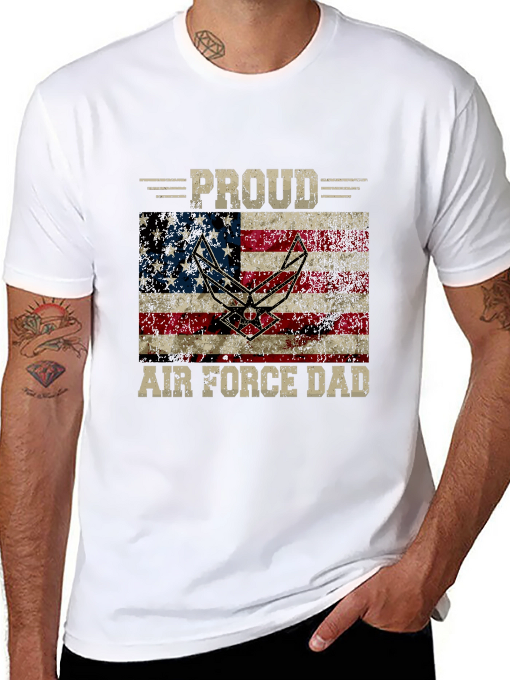 Proud Air Force Dad T-Shirt