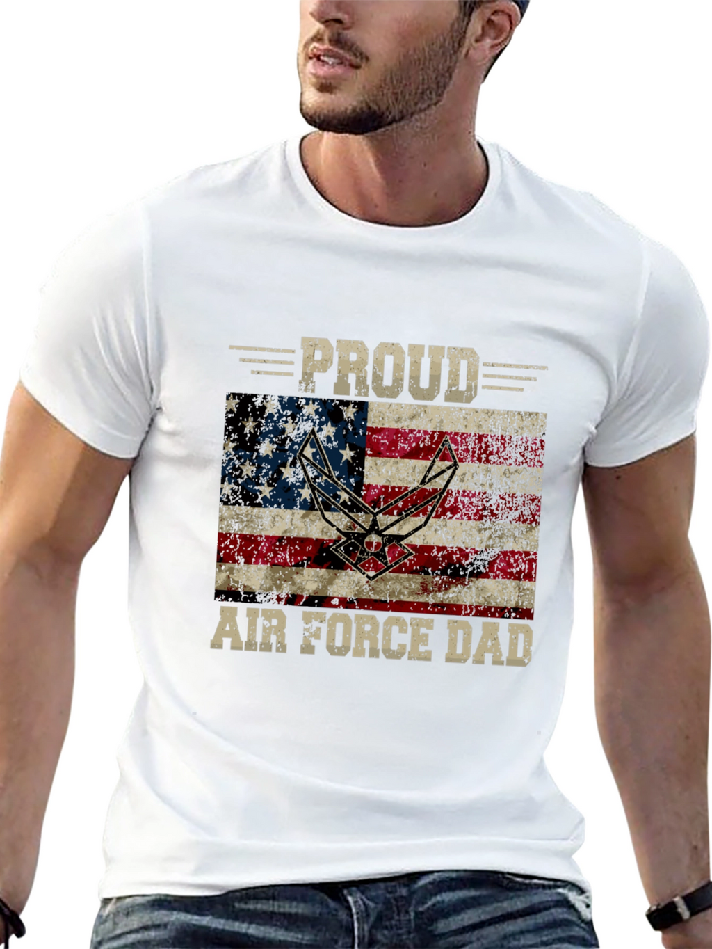 Proud Air Force Dad T-Shirt