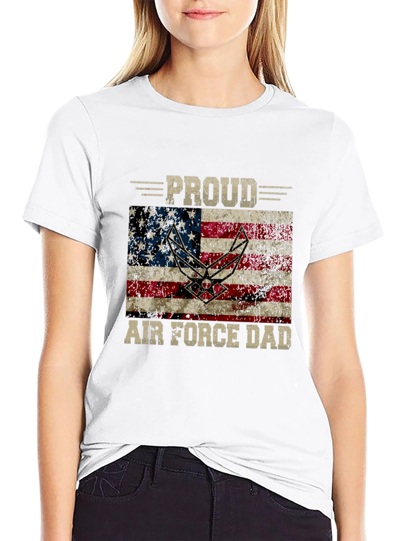 Proud Air Force Dad T-Shirt