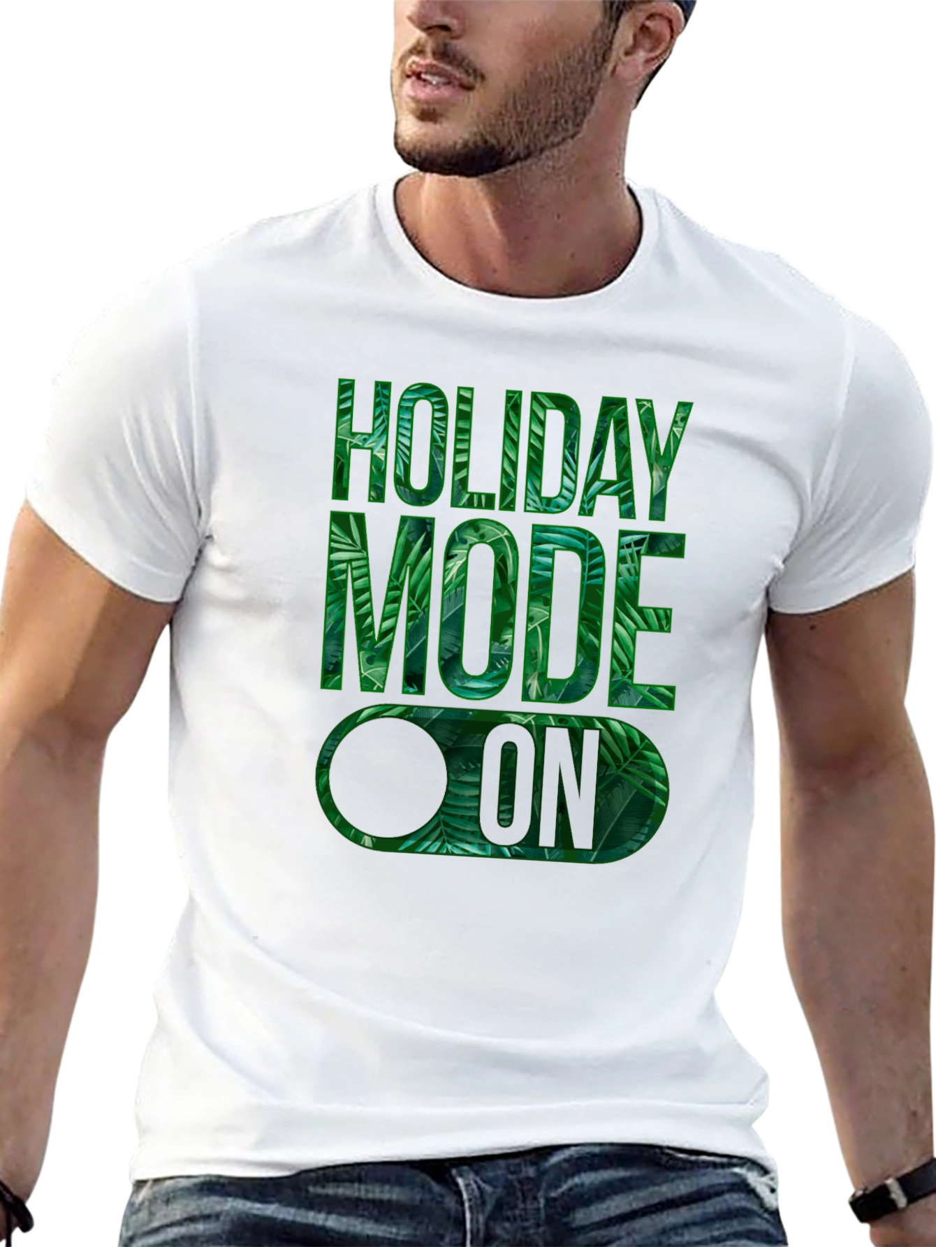 Holiday Mode On Graphic T-Shirt